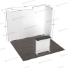 10x10 SEG Folding Lightbox Booth 10.4