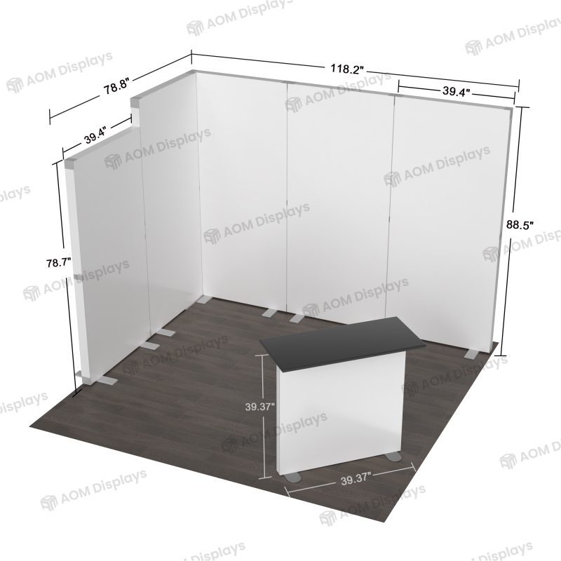 10x10 SEG Folding Lightbox Booth 10.5