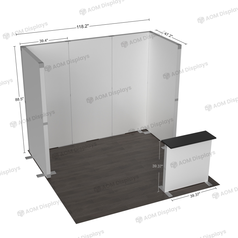 10x10 SEG Folding Lightbox Booth 10.7