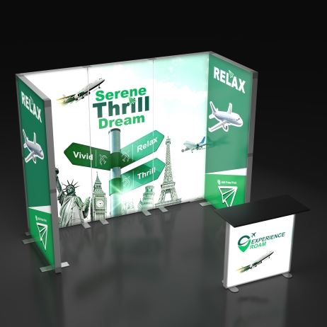 10x10 SEG Folding Lightbox Booth 10.7