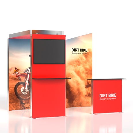 10ft ProFrame SEG Backlit Booth 10.1