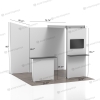 10ft ProFrame SEG Backlit Booth 10.1