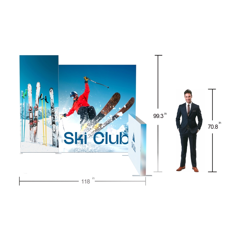 10ft ProFrame SEG Backlit Booth 10.3
