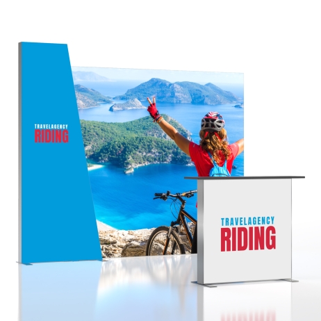 10ft ProFrame SEG Backlit Booth 10.6