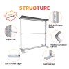10x10 ProFrame™ SEG Lightbox Trade Show Booth with Backwall and Lightbox Counter