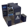10x10 Modular FlexZip Media Booth 10.4