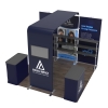 10x10 Modular FlexZip Media Booth 10.4