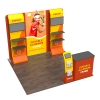 10x10 Modular FlexZip Media Booth 10.5
