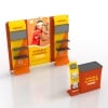 10x10 Modular FlexZip Media Booth 10.5