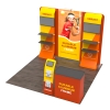 10x10 Modular FlexZip Media Booth 10.5