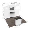 10x10 Modular FlexZip Media Booth 10.6