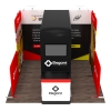 10x10 Modular FlexZip Media Booth 10.8