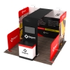 10x10 Modular FlexZip Media Booth 10.8