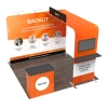 10x10 Modular FlexZip Media Booth 10.10