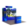 10ft Curved FlexZip Media Booth 10.2