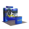 10ft Curved FlexZip Media Booth 10.2