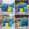 10ft Straight FlexZip Media Booth 10.3