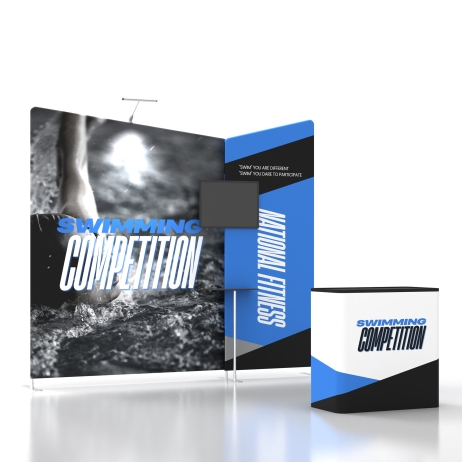 10ft FlexZip Modular Booth 10.4