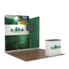 10ft FlexZip Modular Booth 10.7