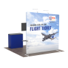 10ft FlexZip Modular Booth 10.10