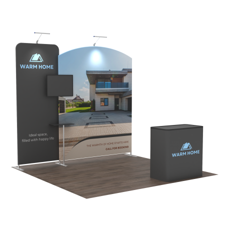 10ft FlexZip Modular Booth 10.11