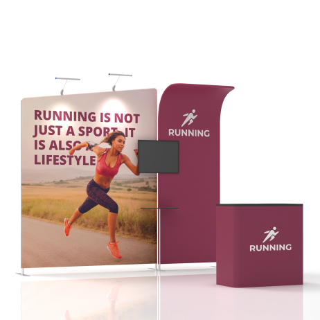 10ft FlexZip Modular Booth 10.13