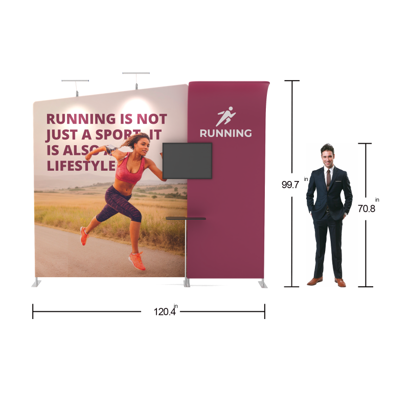 10ft FlexZip Modular Booth 10.13
