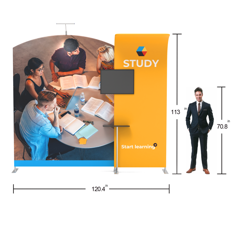 10ft FlexZip Modular Booth 10.15