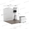 10ft FlexZip Modular Booth 10.16