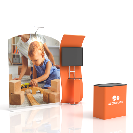 10ft FlexZip Modular Booth 10.16