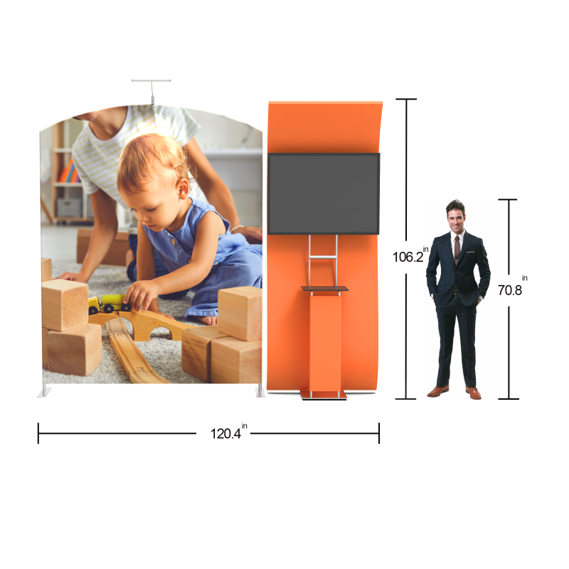 10ft FlexZip Modular Booth 10.16