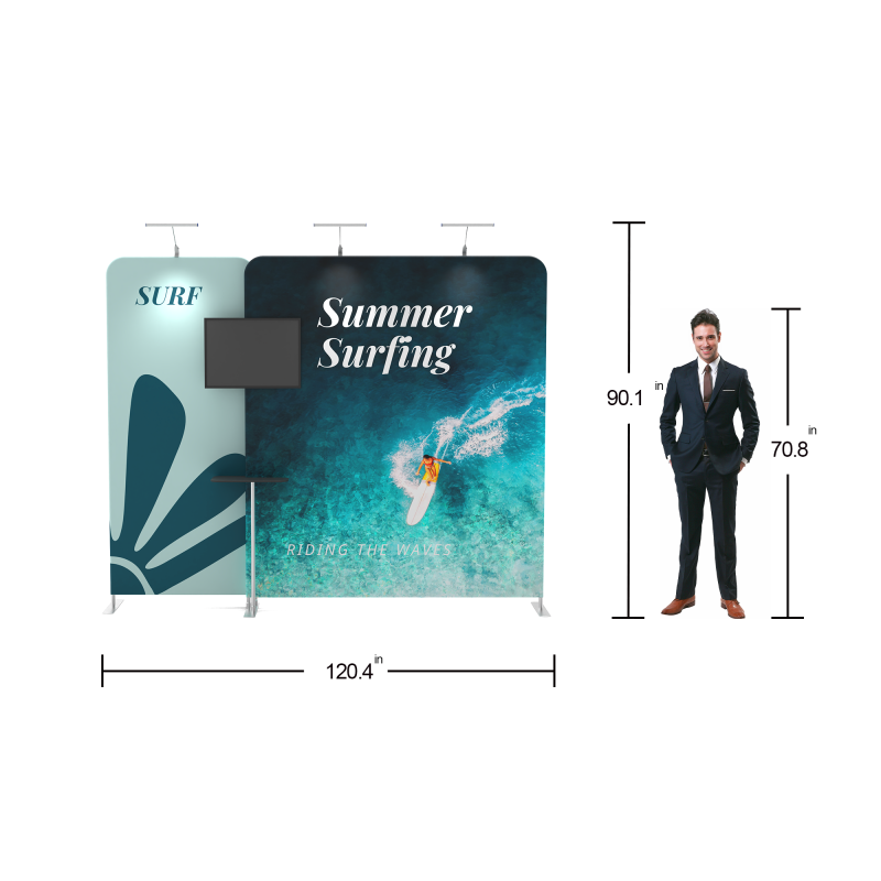 10ft FlexZip Modular Booth 10.17