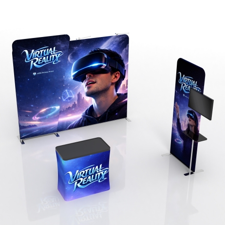 10x10 Modular FlexZip Media Booth 10.15