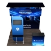 10x10 Modular FlexZip Media Booth 10.16