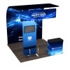 10x10 Modular FlexZip Media Booth 10.16