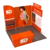 10x10 Corner FlexZip Booth 10.1