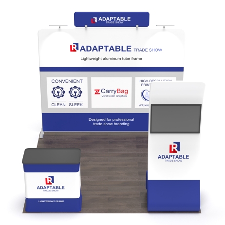 10x10 Inline FlexZip Booth 10.1