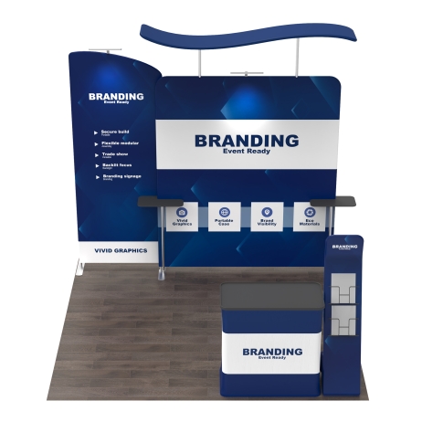 10x10 Inline FlexZip Booth 10.4