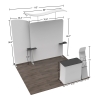 10x10 Inline FlexZip Booth 10.4