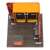 10x10 Corner FlexZip Booth 10.5