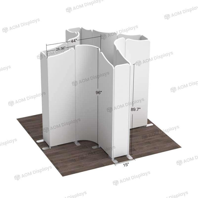 10x10 Modular FlexZip Booth 10.1