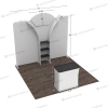 10x10 Inline FlexZip Booth 10.8