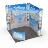 10x10 Corner FlexZip Booth 10.6