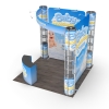 10x10 Corner FlexZip Booth 10.6