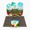 10x10 Inline FlexZip Booth 10.9