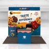10x10 Inline FlexZip Booth 10.10