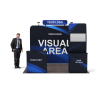 10ft Straight FlexZip Booth