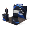 10ft Straight FlexZip Booth