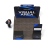 10ft Straight FlexZip Booth