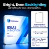 8x8 Backlit Tension Fabric Trade Show Booth with Podium Counter